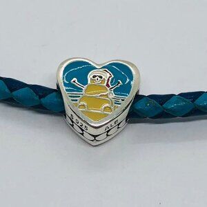 ✨✨Pandora Florida Christmas Snowman Exclusive Heart Charm